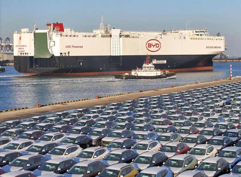 比亚迪海外销量激增 插混车型成出海新引擎-金坦汽车资讯