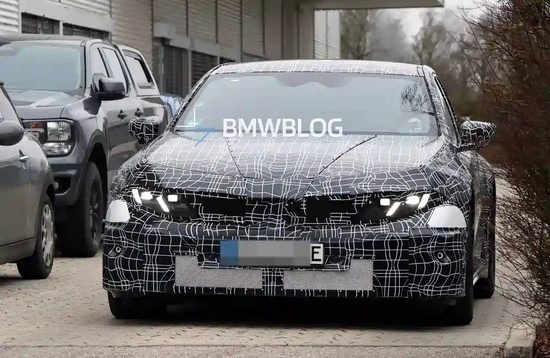 全新宝马M3电动版测试谍照曝光 2027年量产四电机600kW-金坦汽车资讯