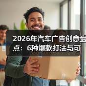 2026年汽车广告创意盘点:6种爆款打法与可复制的增长公式 2026年汽车广告创意盘点:6种爆款打法与可复制的增长公式