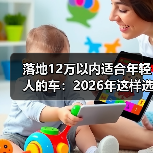 落地12万以内适合年轻人的车：2026年这样选，省下的不止是钱