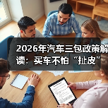2026年汽车三包政策解读:买车不怕“扯皮”的6个关键点 2026年汽车三包政策解读:买车不怕“扯皮”的6个关键点