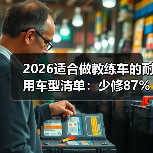 适合做教练车的耐用车型:高频工况下的抗造密码-金坦汽车资讯 适合做教练车的耐用车型:高频工况下的抗造密码-金坦汽车资讯