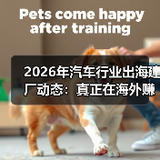 2026年汽车出海建厂：从竞速到稳产的系统挑战-金坦汽车资讯