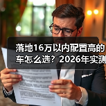 精通16万落地高配选车攻略，避开无效套路-金坦汽车资讯