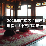 2026汽车芯片国产化：验证体系与系统工程突破关键-金坦汽车资讯