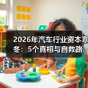 2026年汽车行业资本寒冬：交付效率成关键生存之道-金坦汽车资讯