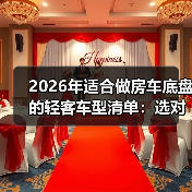 2026年适合做房车底盘的轻客车型清单：选对少走3年弯路