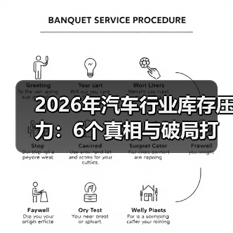 2026年汽车行业库存压力：6个真相与破局打法，看完少走3年弯路
