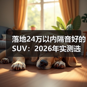 落地24万以内隔音好的SUV：2026年实测选车清单与避坑攻略