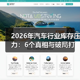 2026年汽车行业库存压力：6个真相与破局打法，看完少走3年弯路