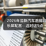 2026汽车后排娱乐屏配置解析:亮度、流畅与可控性如何提升体验-金坦汽车资讯 2026汽车后排娱乐屏配置解析:亮度、流畅与可控性如何提升体验-金坦汽车资讯