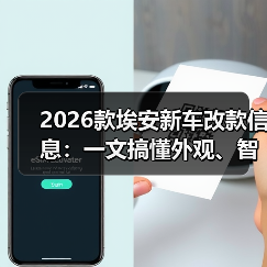 2026款埃安新车改款信息：一文搞懂外观、智驾、续航与选购策略