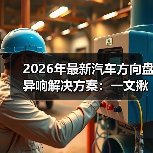 汽车方向盘异响解决方案:听声辨位,精准排查与维修技巧-金坦汽车资讯 汽车方向盘异响解决方案:听声辨位,精准排查与维修技巧-金坦汽车资讯