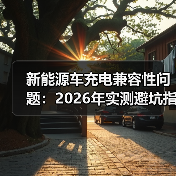 新能源车充电兼容性问题:2026年实测避坑指南,少跑冤枉路 新能源车充电兼容性问题:2026年实测避坑指南,少跑冤枉路