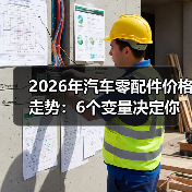 2026年汽车零配件价格走势:6个变量决定你修车贵不贵 2026年汽车零配件价格走势:6个变量决定你修车贵不贵