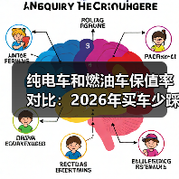 纯电车和燃油车保值率对比:2026年买车少踩坑的真实账本 纯电车和燃油车保值率对比:2026年买车少踩坑的真实账本