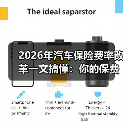 2026年汽车保险费率改革一文搞懂:你的保费到底怎么变、怎么省 2026年汽车保险费率改革一文搞懂:你的保费到底怎么变、怎么省