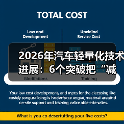 2026年汽车轻量化技术突破:系统工程与续航革命-云溯流金坦汽车资讯 2026年汽车轻量化技术突破:系统工程与续航革命-云溯流金坦汽车资讯
