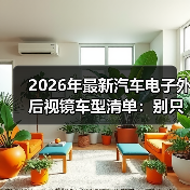 2026年最新汽车电子外后视镜车型清单:别只看酷,关键看这6点 2026年最新汽车电子外后视镜车型清单:别只看酷,关键看这6点