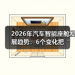 2026智能座舱新趋势:少打扰、大模型、域控整合-云溯流金坦汽车资讯 2026智能座舱新趋势:少打扰、大模型、域控整合-云溯流金坦汽车资讯