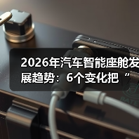 2026智能座舱新趋势:少打扰、大模型、域控整合-云溯流金坦汽车资讯 2026智能座舱新趋势:少打扰、大模型、域控整合-云溯流金坦汽车资讯