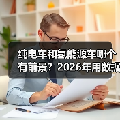 纯电车和氢能源车哪个有前景？2026年用数据和真实案例讲透