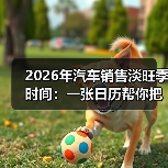 汽车淡旺季购车策略：精准把握时间窗口省万元-云溯流金坦汽车资讯