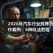 2026跨界合作如何降本增效，提升用户留存-云溯流金坦汽车资讯