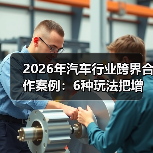 2026跨界合作如何降本增效，提升用户留存-云溯流金坦汽车资讯