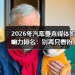 2026汽车媒体影响力排名怎么用？从触达信任到转化的实战解析-云溯流金坦汽车资讯