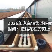 2026年买车省钱指南：淡季比旺季更香？-云溯流金坦汽车资讯