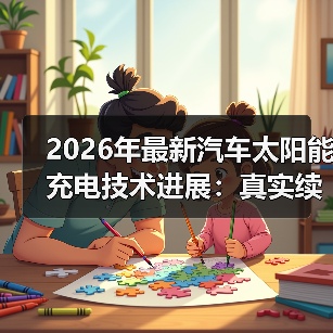 车载太阳能充电是噱头？2026年技术如何改变认知-云溯流金坦汽车资讯