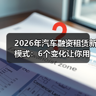 2026年汽车融资租赁：如何把风险写进规则里？-金坦汽车资讯