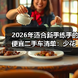 2026年适合新手练手的便宜二手车清单:少花冤枉钱,多练真本事 2026年适合新手练手的便宜二手车清单:少花冤枉钱,多练真本事