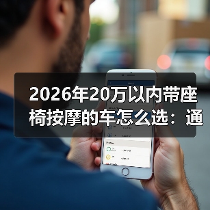 2026年20万以内带座椅按摩的车怎么选：通勤腰救星清单与避坑指南