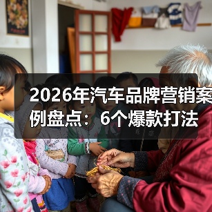 汽车品牌营销案例：链路压缩与AI创意如何提升转化？-金坦汽车资讯