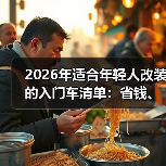 年轻人怎么选改装入门车？这5大指标要掌握-金坦汽车资讯