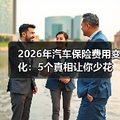 2026年汽车保险费用变化:5个真相让你少花冤枉钱 2026年汽车保险费用变化:5个真相让你少花冤枉钱