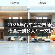 2026年汽车金融市场规模会涨到多大？一文拆开真相与机会