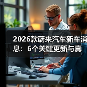 2026款蔚来汽车新车消息：6个关键更新与真实购车避坑清单