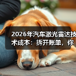 2026年汽车激光雷达技术成本：拆开账单，你会发现钱花在这6处