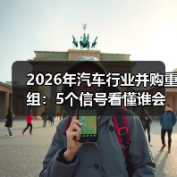 2026年汽车并购重组:生死赛跑背后的关键博弈-金坦汽车资讯 2026年汽车并购重组:生死赛跑背后的关键博弈-金坦汽车资讯