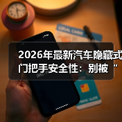 2026年最新汽车隐藏式门把手安全性：别被“高级感”骗了