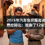 如何看懂2026年汽车售后服务满意度排名：避开被宰陷阱-金坦汽车资讯