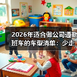 2026年适合做公司通勤班车的车型清单：少走弯路的选车逻辑
