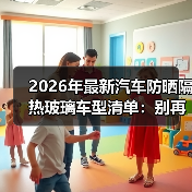 最新防晒隔热玻璃选哪个？三项指标别只看颜色-金坦汽车资讯