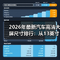 汽车大屏怎么选？最新尺寸排行揭秘尺寸≠体验-金坦汽车资讯