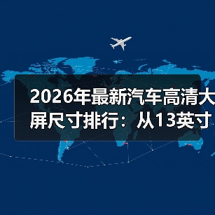 汽车大屏怎么选？最新尺寸排行揭秘尺寸≠体验-金坦汽车资讯