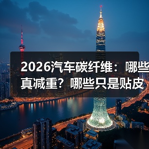 2026汽车碳纤维:哪些真减重?哪些只是贴皮? 2026汽车碳纤维:哪些真减重?哪些只是贴皮?