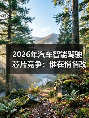 2026年汽车智能驾驶芯片竞争:谁在悄悄改写车企胜负手? 2026年汽车智能驾驶芯片竞争:谁在悄悄改写车企胜负手?
